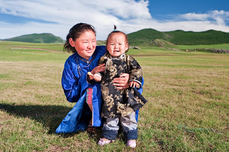 mongolia child