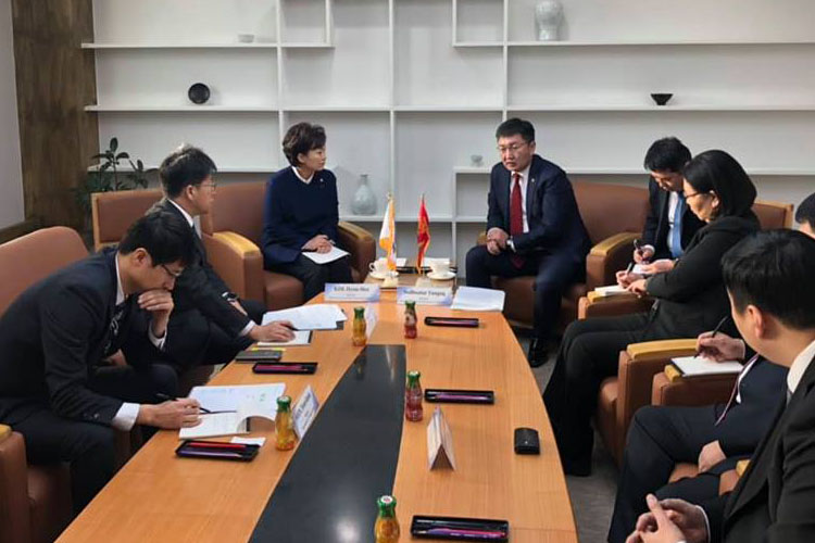 Ya.Sodbaatar, Kim Sungun 