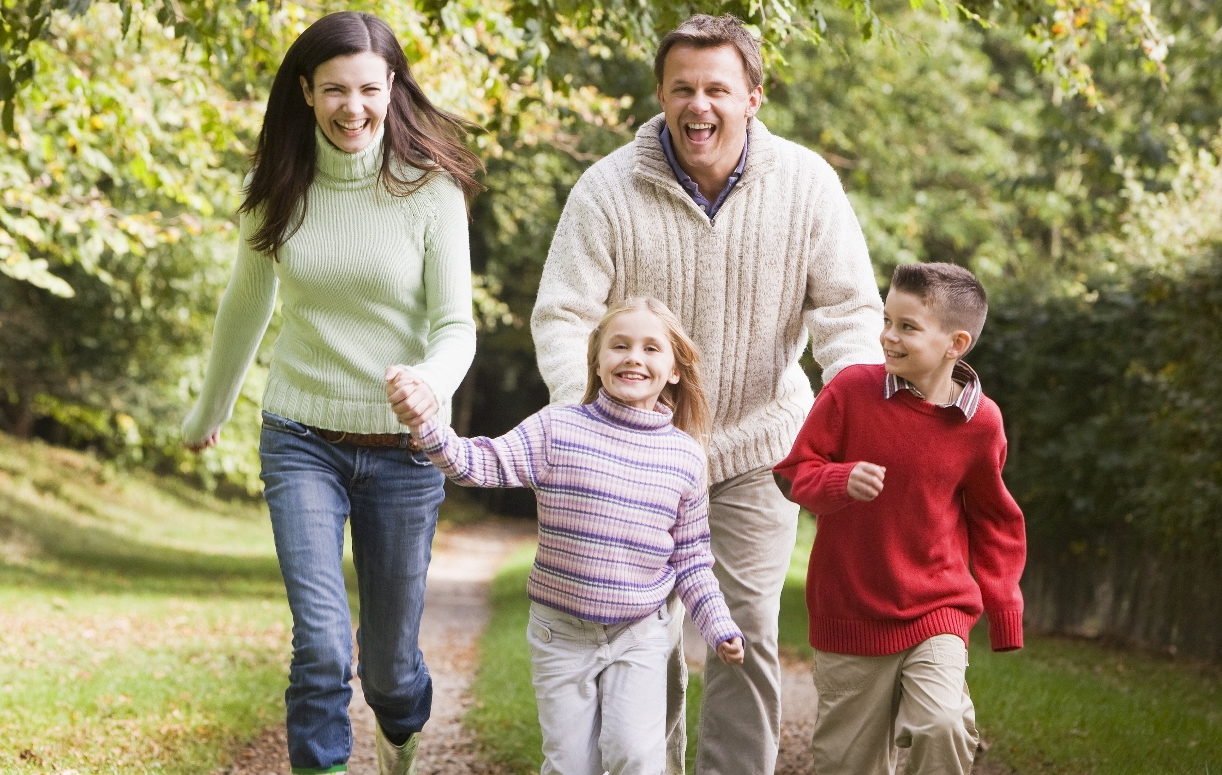 family-exercising