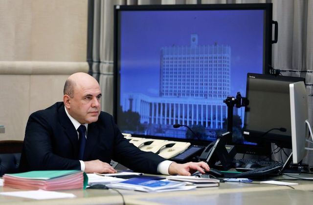 Russian Prime Minister Mikhail Mishustin